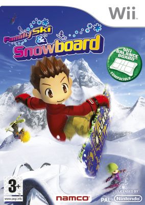 Copertina del gioco Family Ski & Snowboard per Nintendo Wii